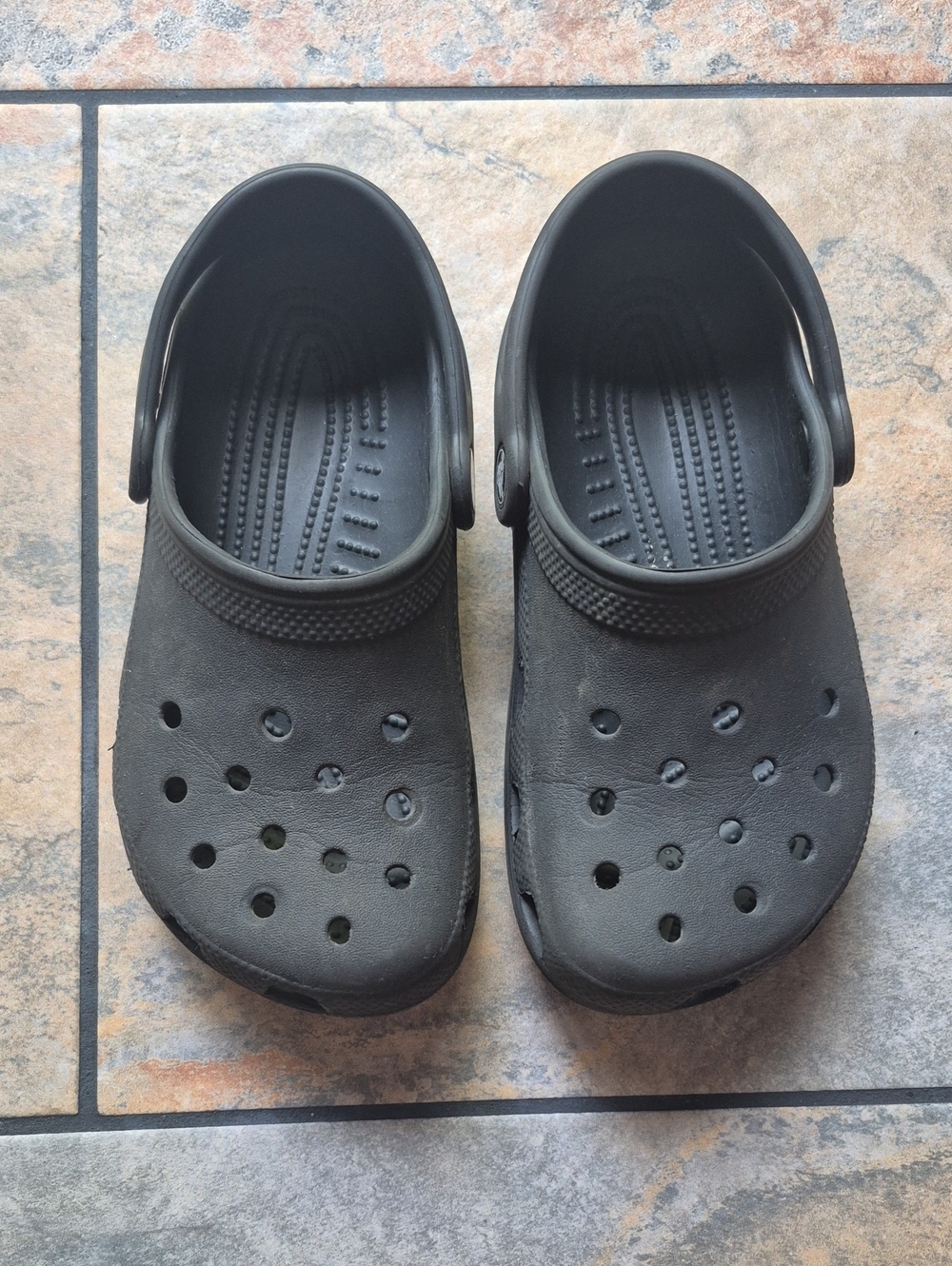 CROCS Kids Black Clog Sandals